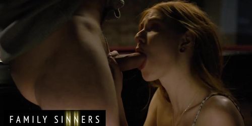 Family Sinners - Jane Rogers Won'T Be Sneaking Out To Screw Tonight, Her Stepdad Tommy Will Be Filling Her Pussy (Ginger Bush, Tommy Pistol)