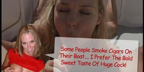 BOATING BJ – NAKED IN PUBLIC NIP CUM SWALLOWING