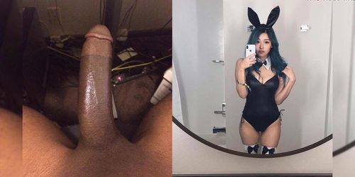 BBC, Asian babes synced to the beat 2 (Split Screen, brunette_bbw)