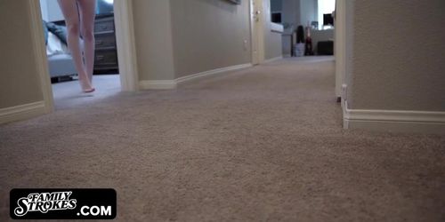 Naughty Teen Stepdaughter Gets Disciplined For Masturbating With Her Step Mothers Huge Dildo (Michelle Anthony, Quinton James)