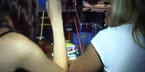 Girl Next door sucks dick on a night-out