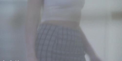 Caught her when she take a nude photos (Jeny Smith)