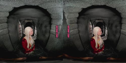 VR Conk Rhaenyra Targaryen sex cosplay - Game Of Thrones VRPorn Parody with Lilly Bell