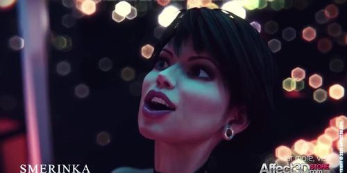 Scifi futa girls animation with toys