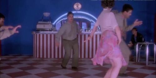 Girl dancing without underwear and making husband jealous (Monella)