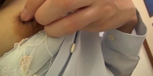 Asian teen on self shot video has great orgasm