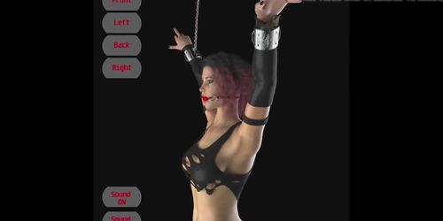 3D BDSM intro - Latex, Chains, Handcuff
