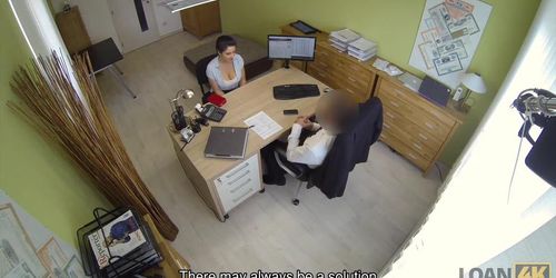 LOAN4K. Loan porn of Alex Black who sells her asshole for...