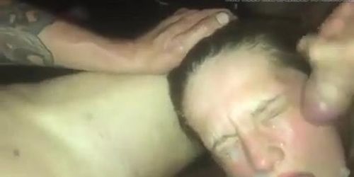 Amateur bukkake