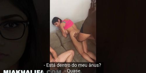 MIA KHALIFA - � por isso que voc� nunca me v� sendo fodido na bunda, eu n�o posso lidar com isso!