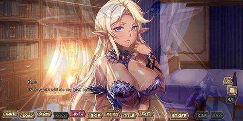 Namaiki Dark Elf Sisters Cocky Chicks Craving Creampies episode 4 this is turning in to a competition