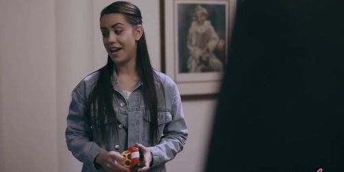 Babysitter teen Alina Lopez makes a generous deal with dad (Dick Chibbles)