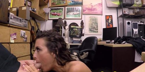 Beautiful Latina Milf Takes A Huge Dick In Her Mouth &Amp; Pussy For Instant Cash