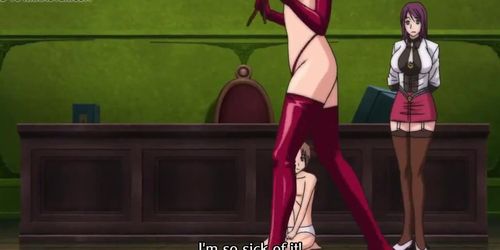 Red Lingerie Femdom Hentai - anime femdom boot - Tnaflix.com