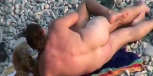 Hot body nudist wife rides dick