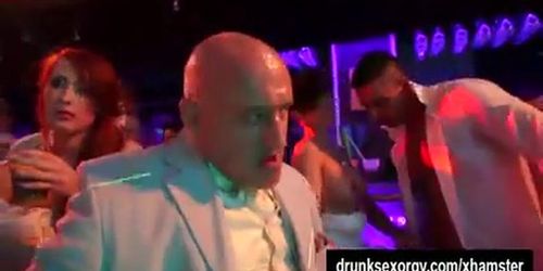 Bi-sexual slags fucking at a sex party