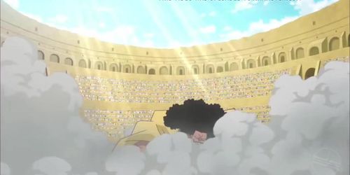 ONE PIECE edited ecchi moment from anime Rebecca - colosseum (Sandy Milz)
