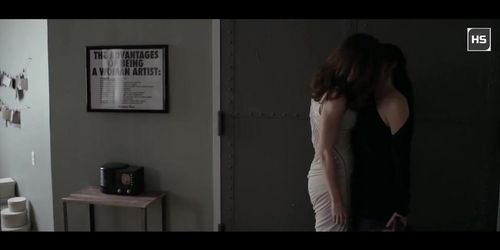 Maggie Siff and Robin Weigert – Hot Lesbian Kiss 1080p