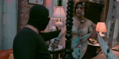 Indian Actress Mukherjee Shows Tits