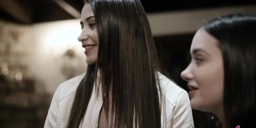 Foster teens in a family taboo foursome with the parents (Avi Love, Gia Paige, Silvia Saige, Steve Holmes)