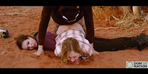 DOMTHENATION - ATM domination for kinky threesome in the Colorado desert Rebel Rhyder Brooke Johnson