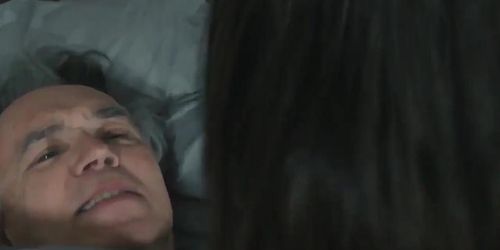 Grandpa fucks teen and shoves his dick inside her hard and deep