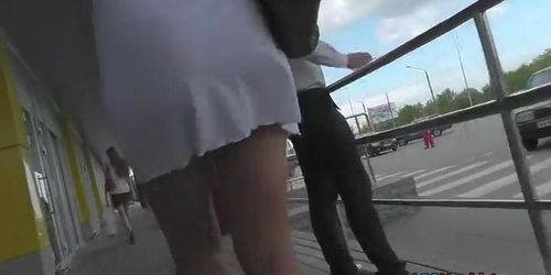 String panty upskirt movie scene