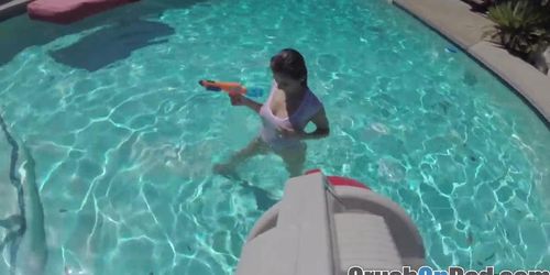 Nina North In Squirting On Boobs