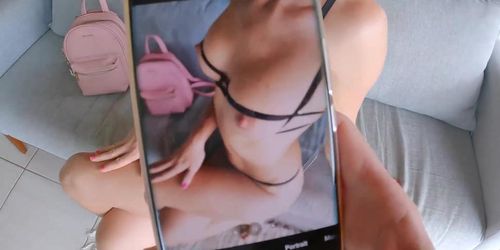 REAL AMATEUR LOSES HER VIRGINITY during PUSSY LICKING CASTING - FIRST TIME SQUIRTING while FUCKING