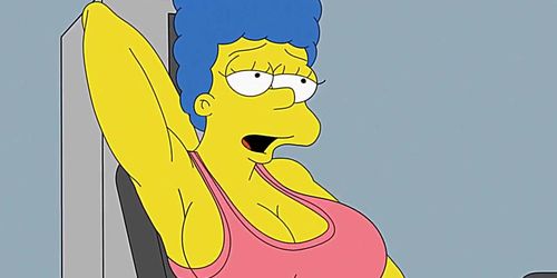 Margesex Vido - Marge and Bart Simpsons - Tnaflix.com