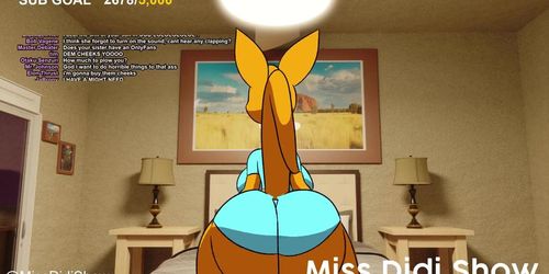 animation of a big ass kangaroo mom twerking and fucking her own son -  Tnaflix.com
