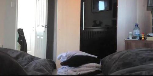 Guy catch his wife's saggy boobs