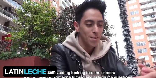 18 Year Old Straight Amateur Nate Wayne Takes Dick From Behind For A First Time - Latin Leche