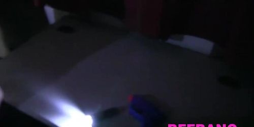 Couple of cute computer nerds get their twats fucked deep (Couple Cute, Mandy Muse, Naomi Heart, Taylor Reed)