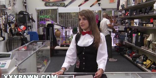 XXXPAWN - Card Dealer Kimmy Granger Cashes In That Sweet, Sweet Pussy! (Sean Lawless)