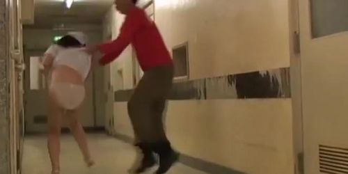 Horny panty sharking video with the nurse in clinic