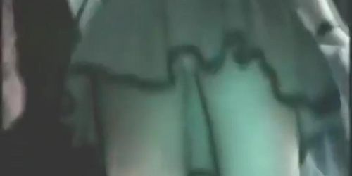 Great voyeur upskirt shot of a dazzling tail end