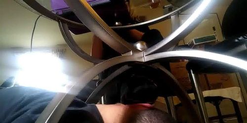 Queen K Waitress Footdom 3