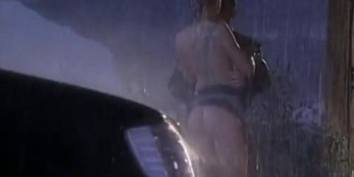 David Perry In Lover's Sex In The Rain (Sandra Iron)