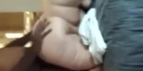 Hubby watch as wife gets creampie by 2 black men