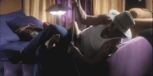 Hot/Sexy Brunette Cowgirl Debooting scene movie