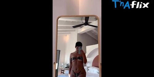Nathy Peluso Butt,  Breasts Scene  in Nathy Peluso Flaunts Her Stunning Body Wearing A Sexy Micro Bikini