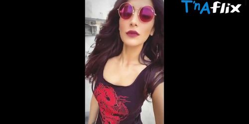 Shruti Haasan Breasts Scene  in Shruti Haasan Hot Sexy Bold January June 2021