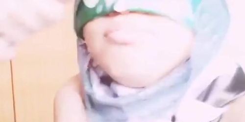Malaysian Hijab Gets Cum Thick Facials