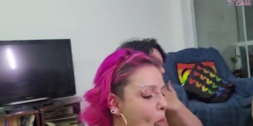 Hot Wife Invites Friends For Wild Threesome - Candy Crush & Candy Kush Screw Hard