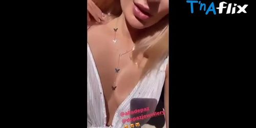 Natalya Rudova Breasts Scene  in Natalya Rudova Showing Off Her Sexy Cleavage