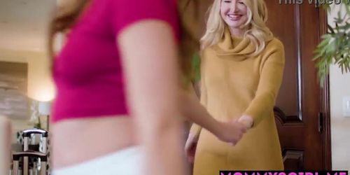 Teen met new big tits stepmother Kendra James in a weird way so hot MILF Reagan Foxx used sexy babe Katie Kush anal