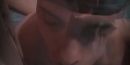 DIRTY BOYS VIDEO - Inked stud finds dildo in fridge before banging ass (Eve Ellis)