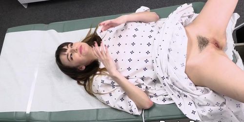DOCTORPERVERT - Tattooed nurse Cassie Del Isla and babe Lana Smalls moan while the pervy doctor breeds them