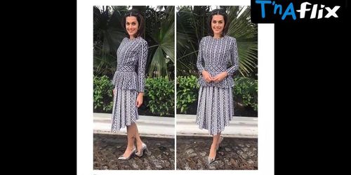 Taapsee Pannu Breasts Scene  in Taapsee Pannu Hot Sexy Bold January March 2017